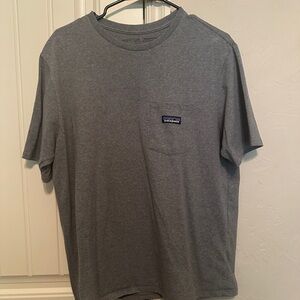 Patagonia Gray Short Sleeve Men's Tee